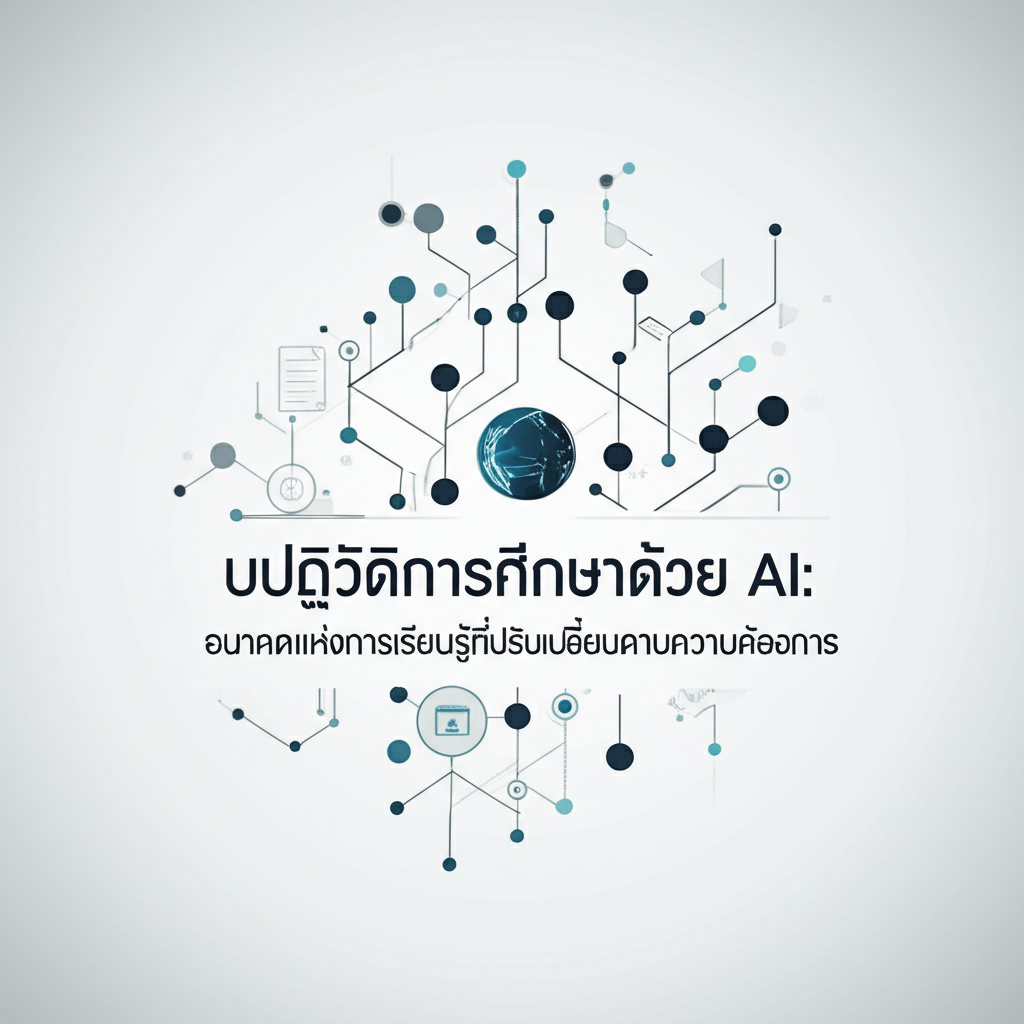 ปฏิวัติการศึกษาด้วย AI: อนาคตแห่งการเรียนรู้ที่ปรับเปลี่ยนตามความต้องการ