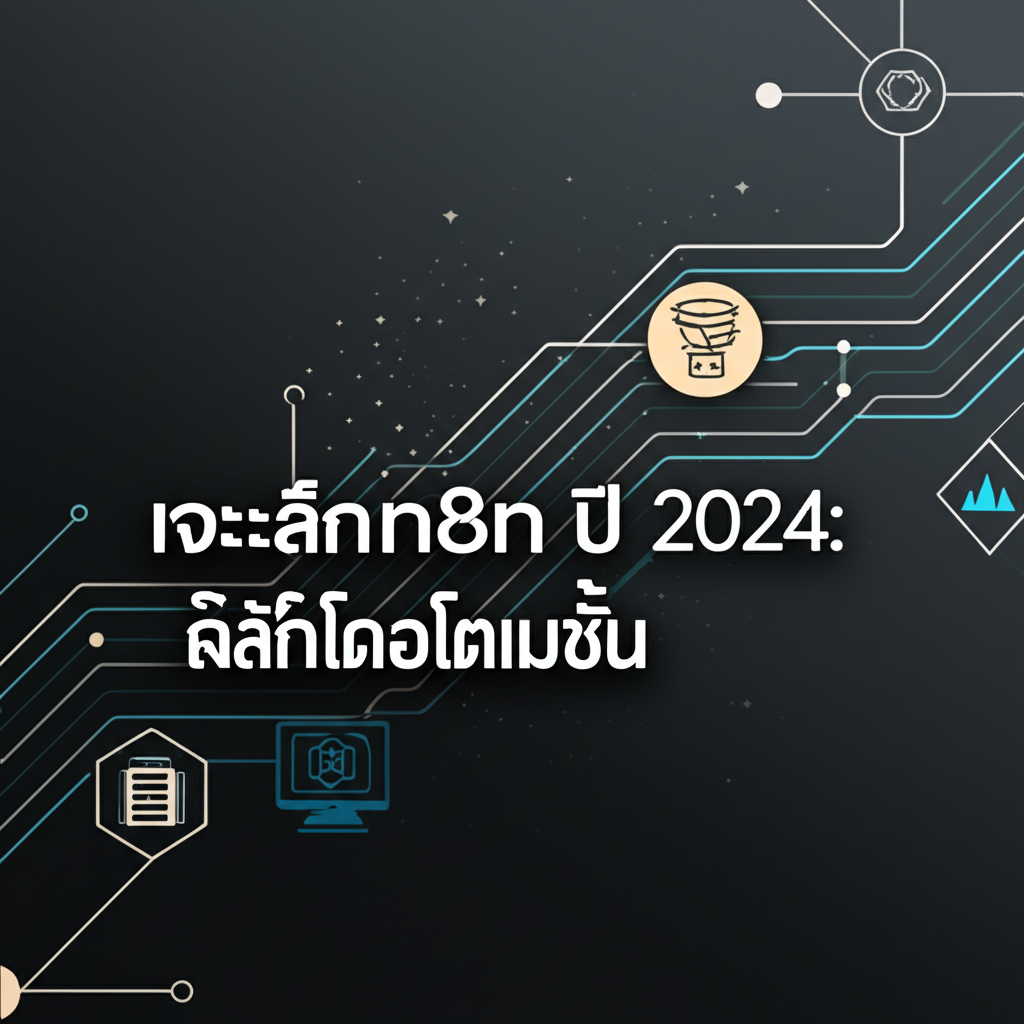 เจาะลึก n8n ปี 2024: โลว์โค้ดออโตเมชั่น พลิกโฉมธุรกิจ